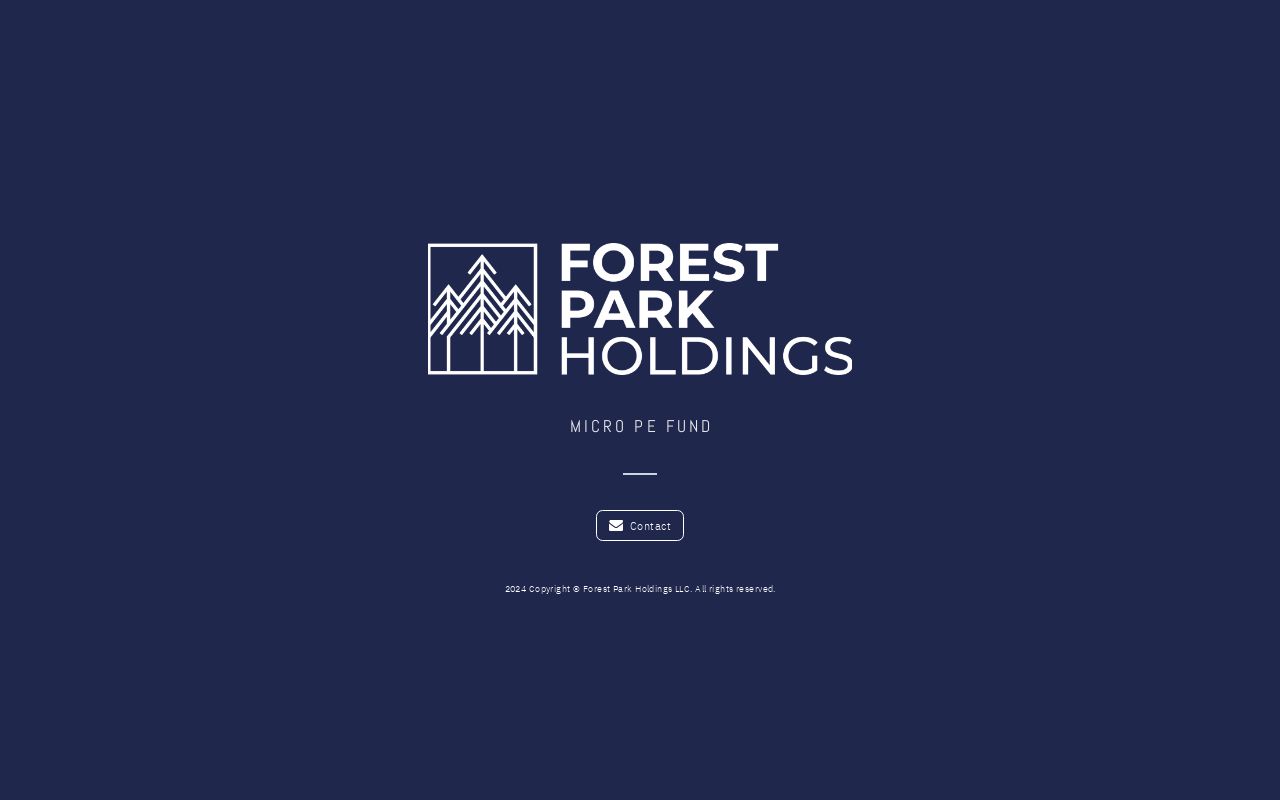 Forest Park Holdings Micro PE Fund